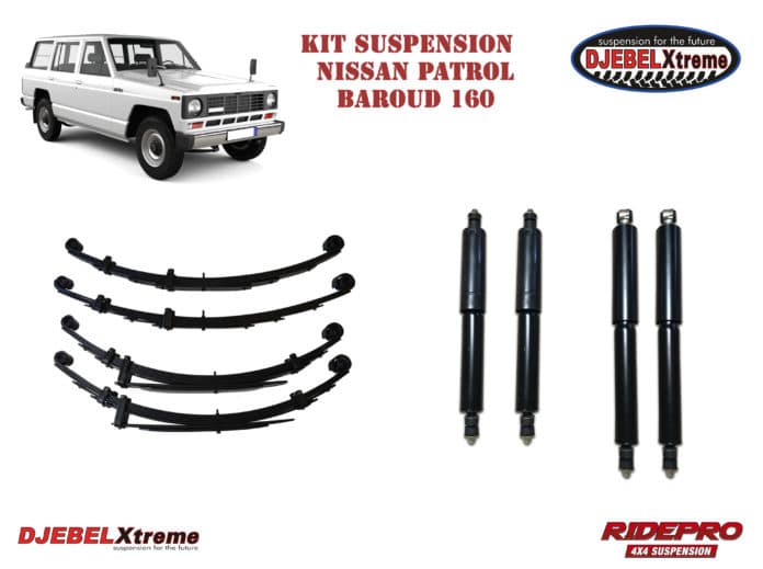 RLC Diffusion Suspensions Nissan Patrol Baroud accessoires 4x4