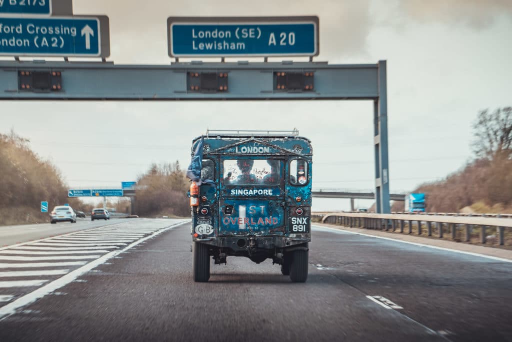 First Overland 1955 Last overland 2019 Land Rover