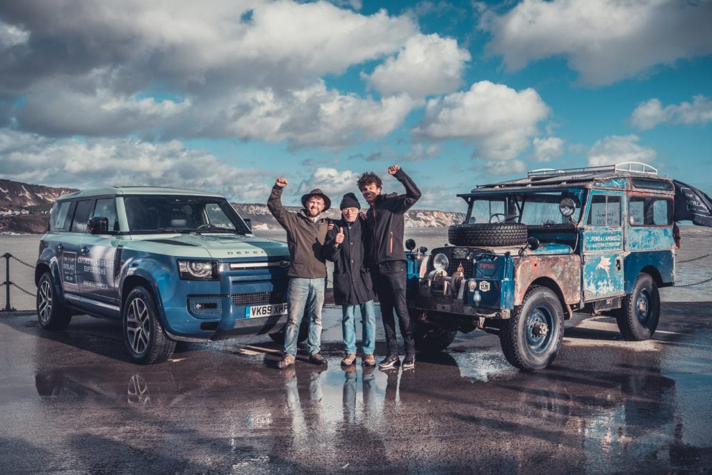 First Overland 1955 Last overland 2019 Land Rover