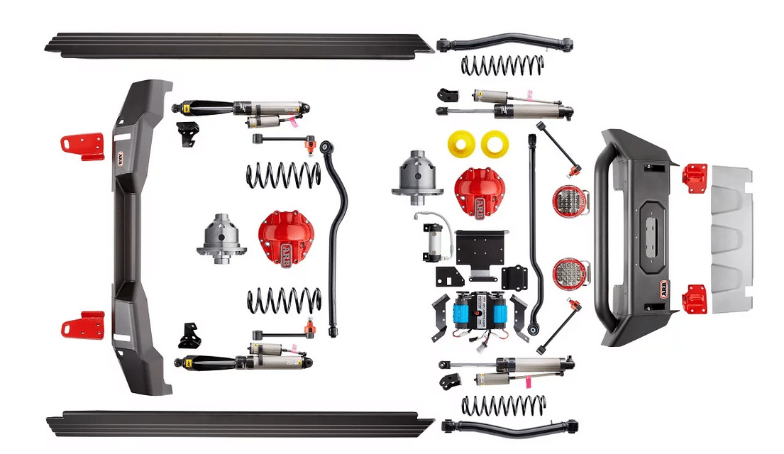 Kit suspensions ARB pour Jeep Wrangler JL 100 off road