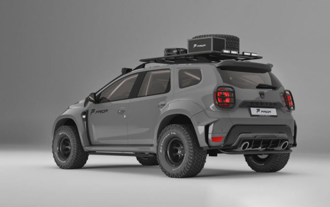 Dacia Duster Préparation Off road Extrême Prior Design