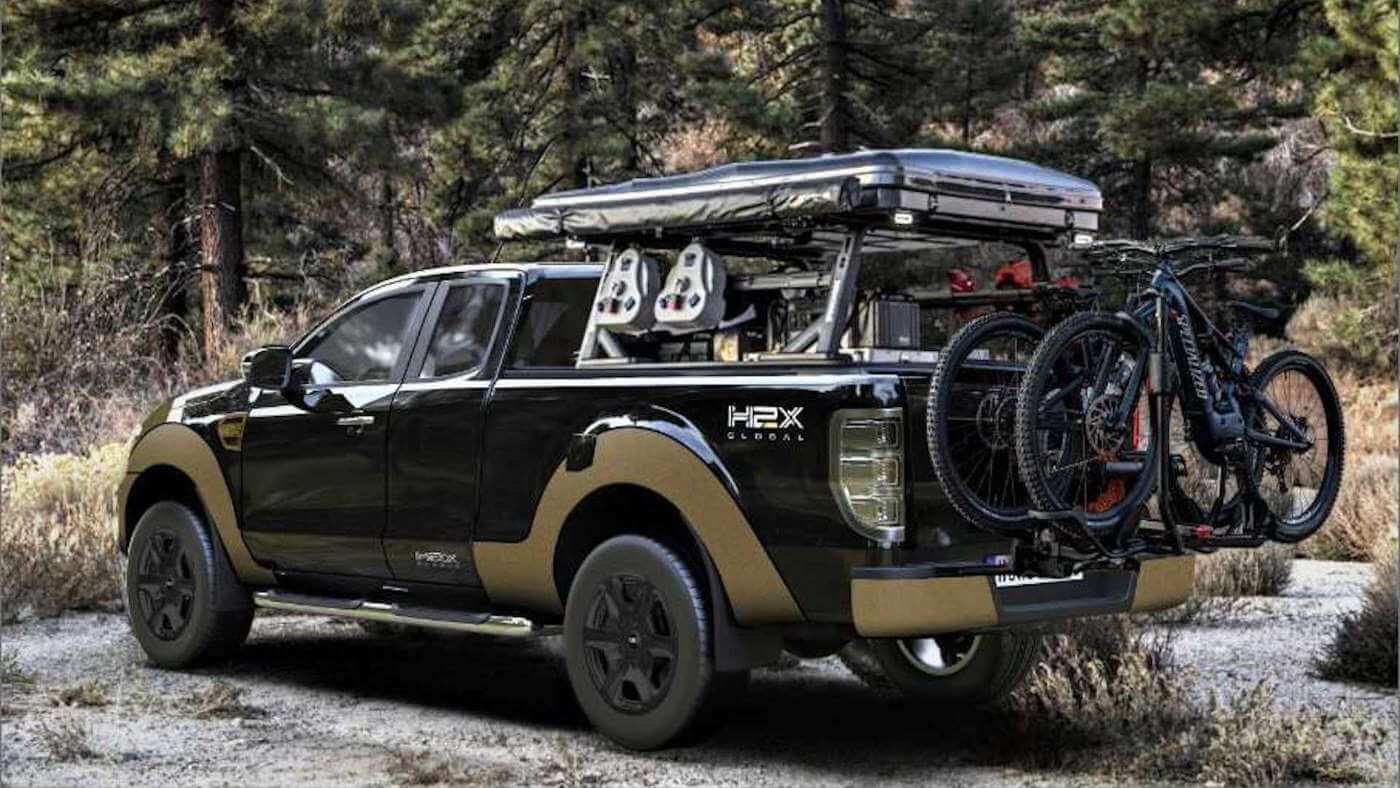 H2X Global Ford Ranger Hydrogène le Pick up propre