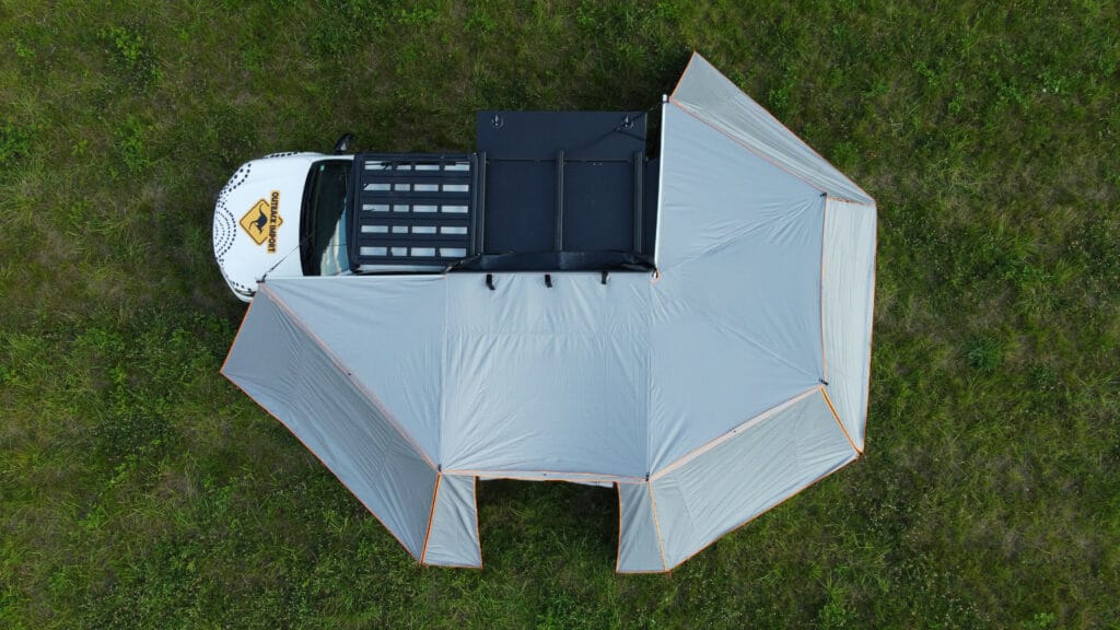 Outback Import Auvent Rockalu Du auvent pour mettre les voiles !