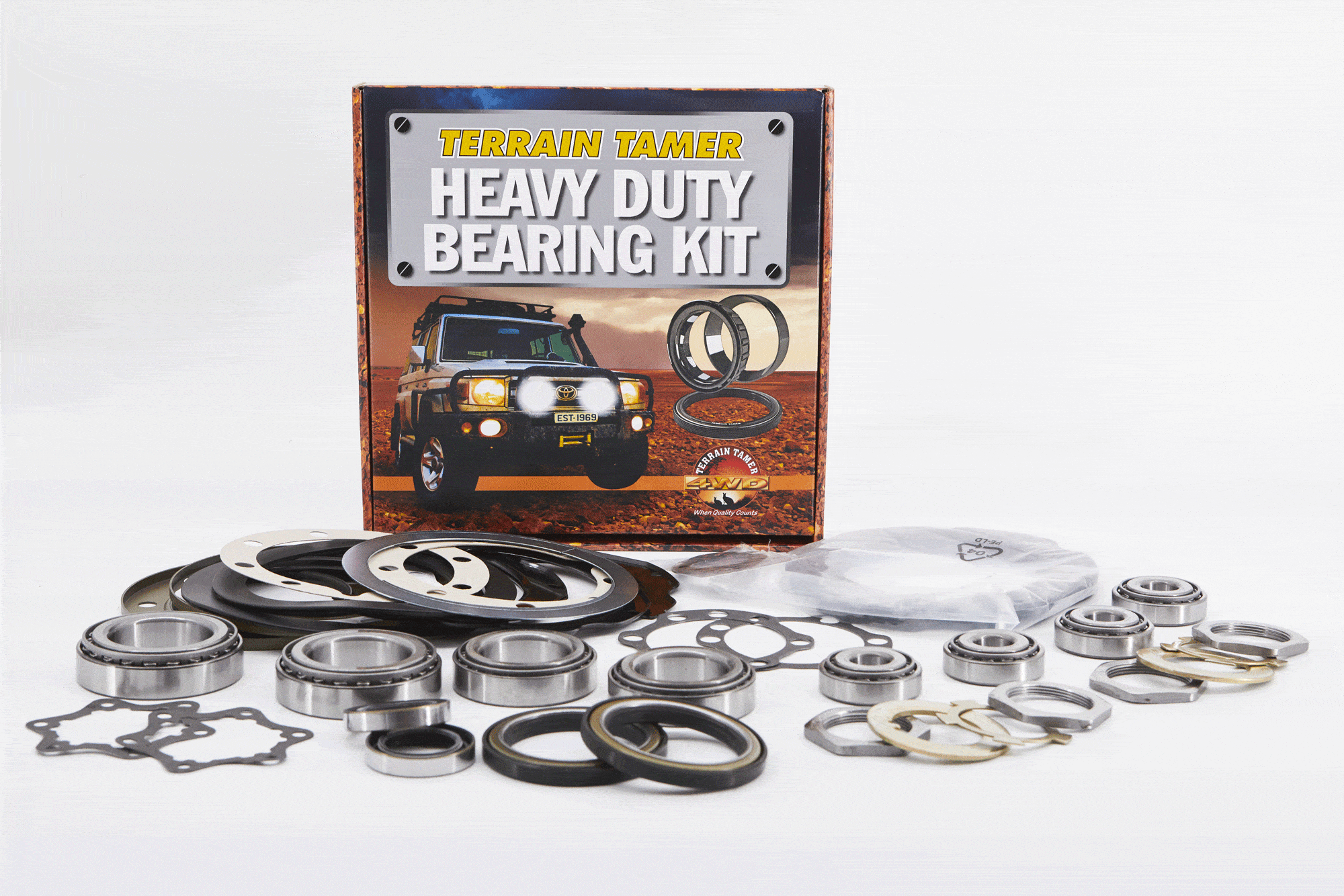 Terrain Tamer Roulements renforcés