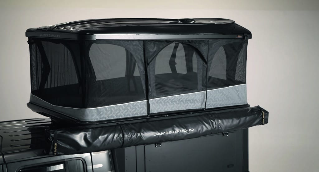 Tente James Baroud Odyssey Ouverture des deux côtés