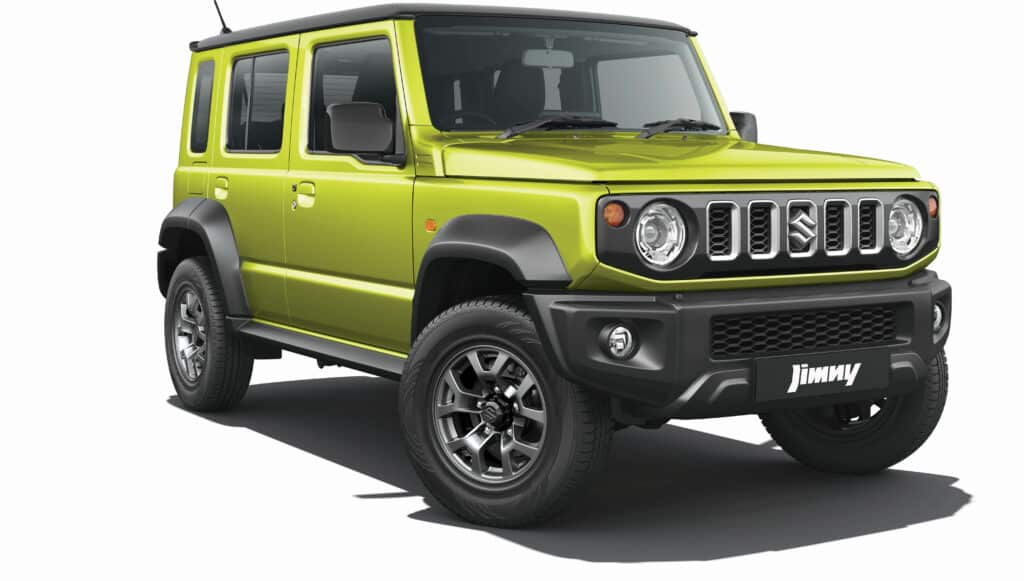 Suzuki Jimny 5 portes
Peut-être en Europe !
